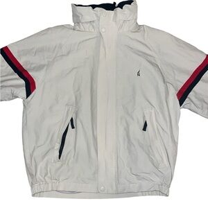 Vintage Nautica Windbreaker with retractable hood